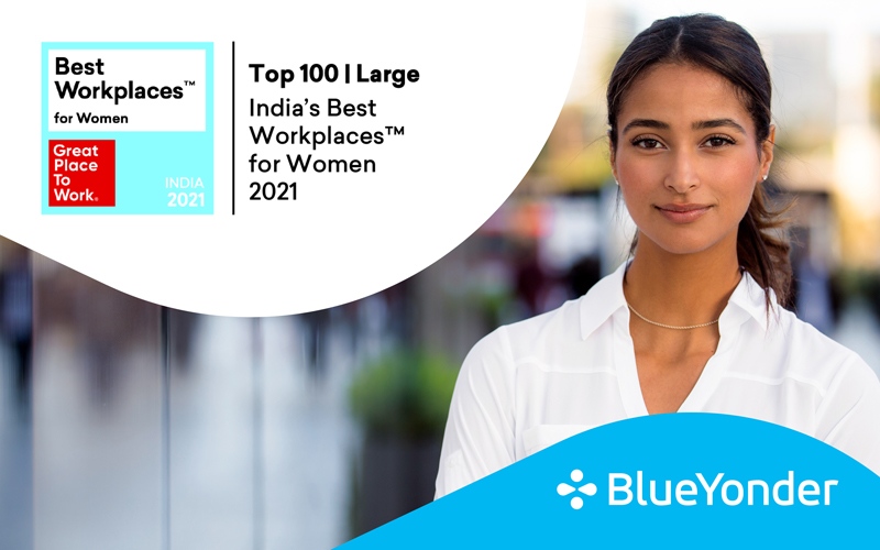 Blue Yonder Named in “India’s Best Workplaces for Women 2021” Listing by Great Place to Work<sup>®</sup> India