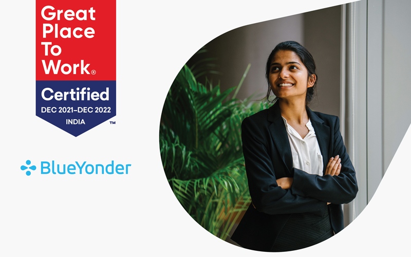 Blue Yonder is Great Place to Work-Certified™ For Second Year in India