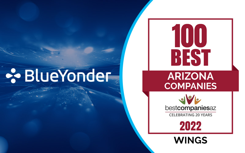 Blue Yonder Named one of “100 Best” Arizona Companies by BestCompaniesAZ