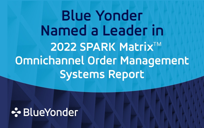 Blue Yonder Announces Strong First Quarter 2022 Results