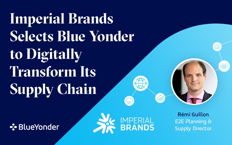 Imperial Brands Selects Blue Yonder to Digitally Transform Its Supply Chain