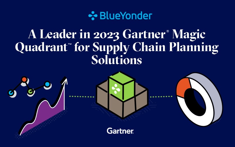 <strong>Blue Yonderが2023年版ガートナー社のサプライチェーン計画部門のマジック・クアドラント™を含め、3年連続リーダーに選出</strong>
