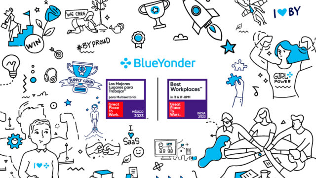 Blue Yonder Recognized as a Best Place to Work in the IT Sector in both Mexico and India by Great Places to Work